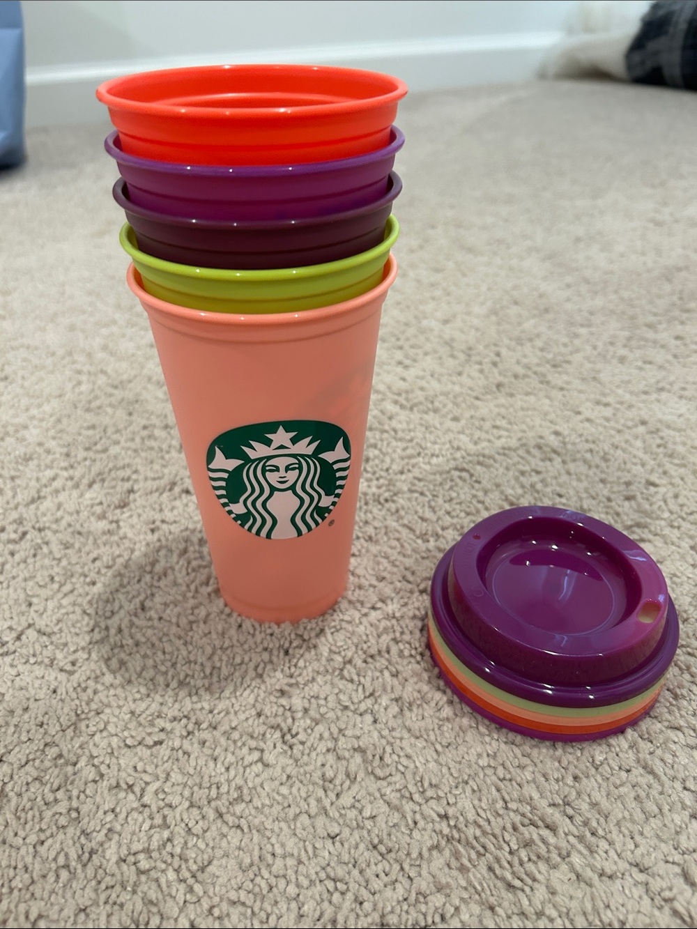 Starbucks Tumblers with Lids